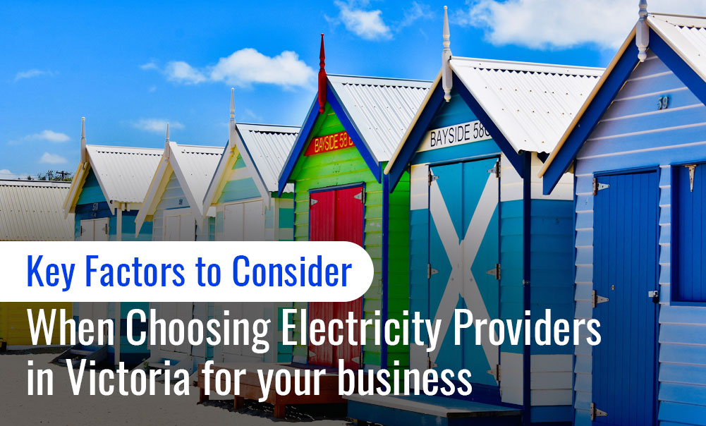Electricity Providers in Victoria for Your Business