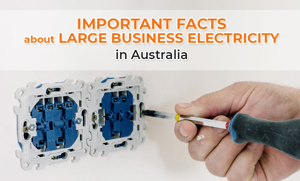 Important facts about large business electricity in Australia